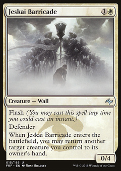 Jeskai Barricade